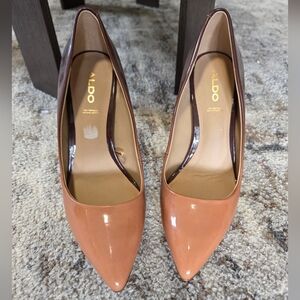 NWOT Aldo Ombre Brown Heels